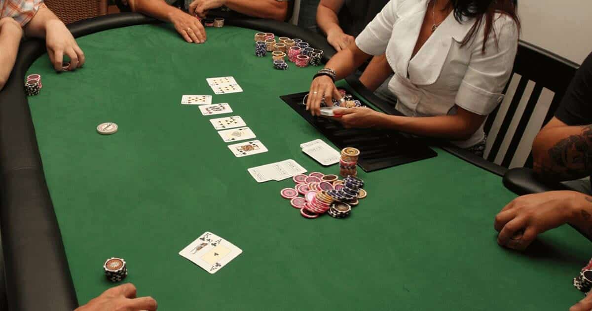 première partie poker