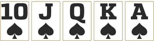 quinte flush royale