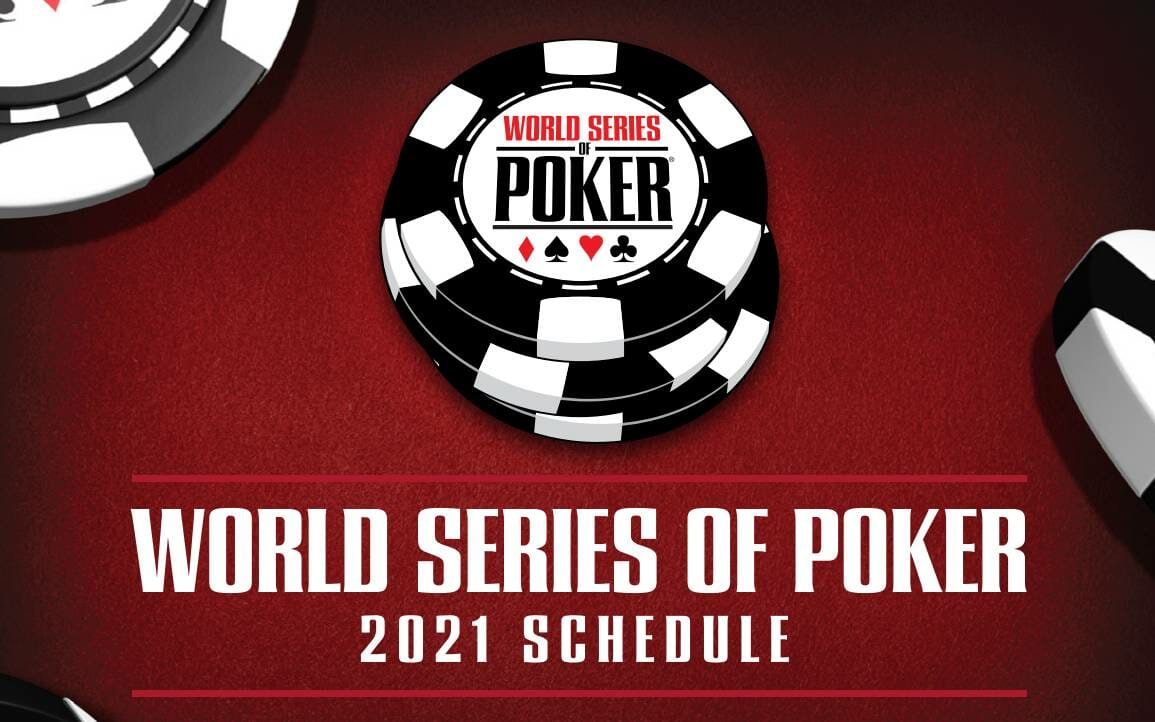 programme wsop 2021