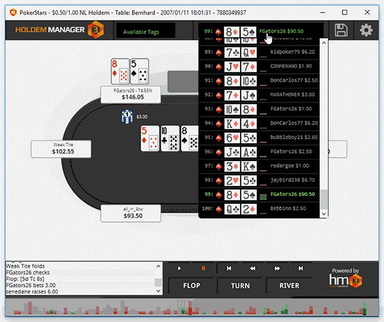 replayer holdem manager 3