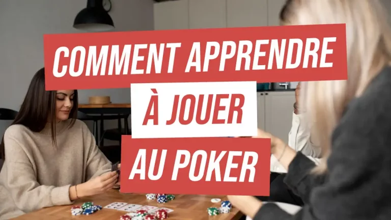 Comment apprendre à jouer au poker