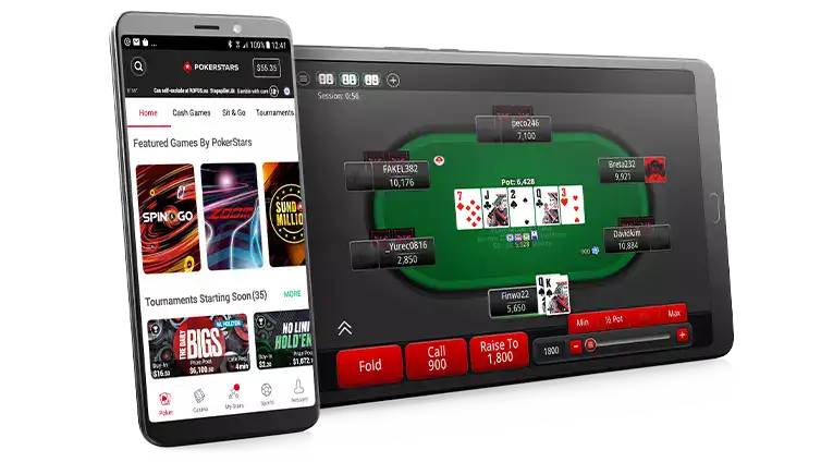 pokerstars mobile