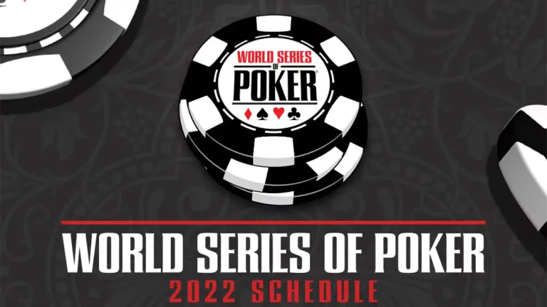 Le programme des WSOP 2022 est disponible