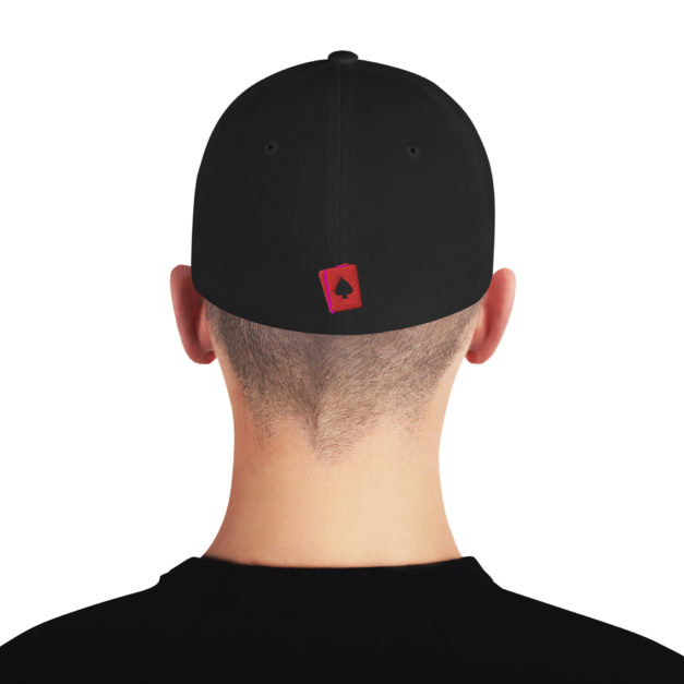 closed back structured cap black back 636a5fce94453