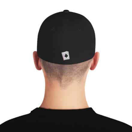 closed back structured cap black back 637024458fc2a