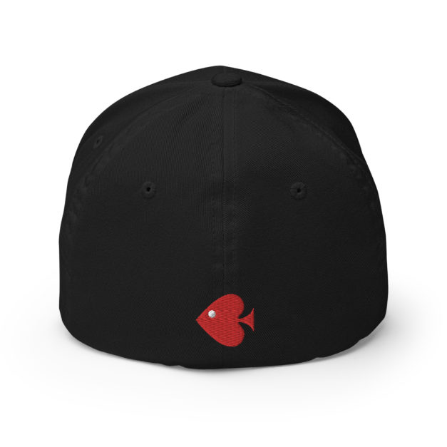 closed back structured cap black back 63713a67f2cf5