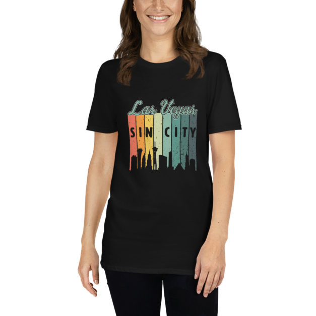 unisex basic softstyle t shirt black front 63701b4ba0954