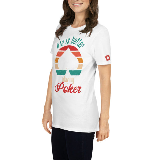 unisex basic softstyle t shirt white left front 63696d169aeea