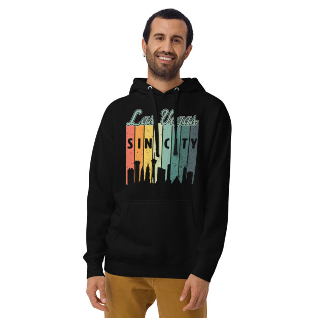 unisex premium hoodie black front 636fac434b96f