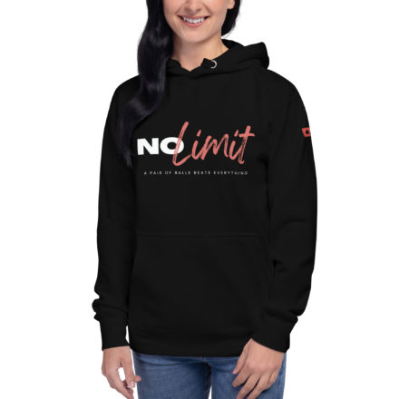 unisex premium hoodie black front 637033229c480