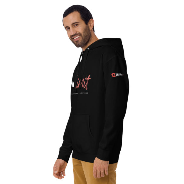 unisex premium hoodie black left front 637033229c9b6