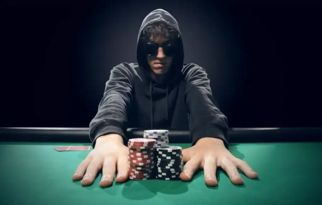 bluff au poker